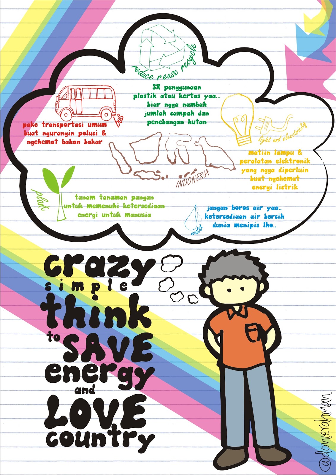 Donie punya blog: crazy simple think to save energy