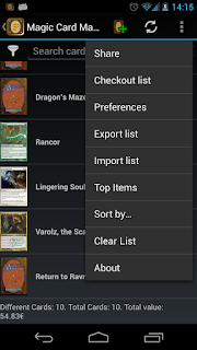 MTG Wishlist top sell items