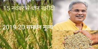 समर्थन मूल्य 15 नवंबर से शुरू होगी धान खरीदी,cg dhan samarthan mulya 2020,cg dhan samarthan mulya 2020,chhattisgarh dhan samarthan mulya, dhan ka samarthan mulya 2020 chhattisgarh