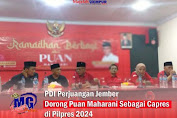 PDI Perjuangan Jember Dorong Puan Maharani Sebagai Capres di Pilpres 2024