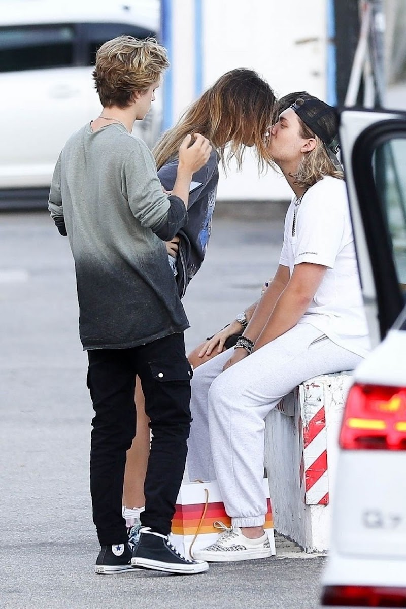 Thylane Blondeau and Milane Meritte Out in Los Angeles 6 Sep-2019
