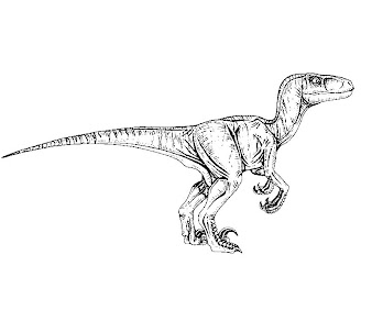 #13 Jurassic Park Coloring Page