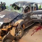 Police vehicle on election duty crashes, five injured