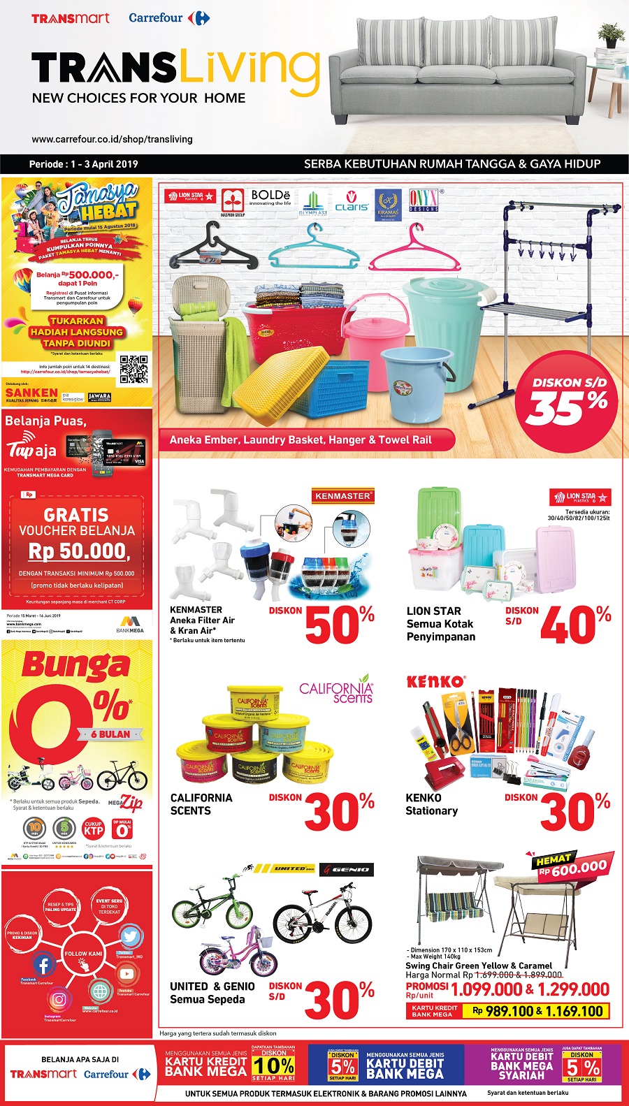 #Transmart #Carrefour - #Promo #Katalog JSM Periode 29 - 31 Maret 2019