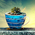 Cup & Island Photoshop Manipulation