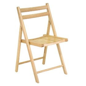 wooden folding chairs