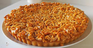 Tarte de amêndoa deliciosa