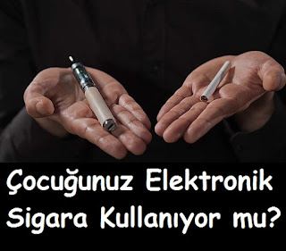 Çocuğunuz Elektronik Sigara Kullanıyor mu