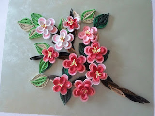paper quilling wall art