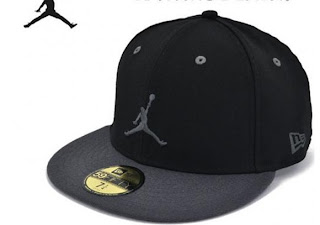 Black New Era Jordan Jumpman 5950 Hat