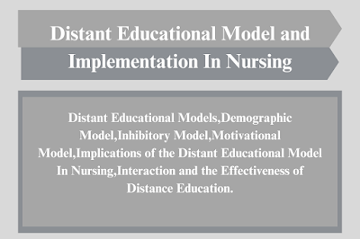 Distant Educational Model and Implementation In Nursing