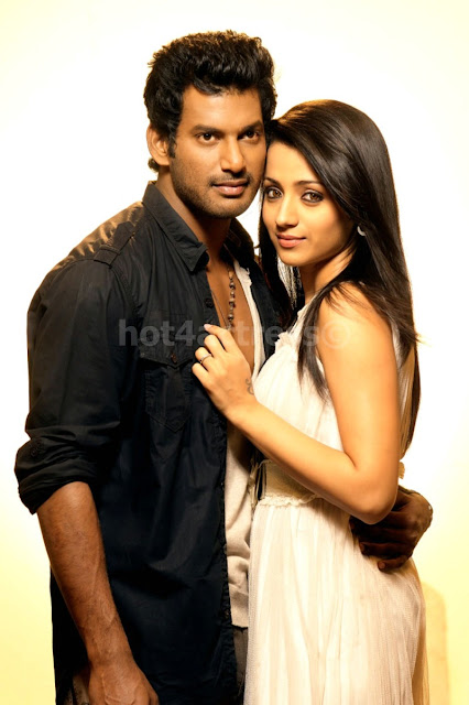 Vishal and Trisha HOT Romantic in Samar Movie