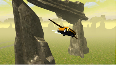 Flying Muscle Car Simulator 3D v2 Apk 1