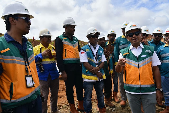 Tindaklanjuti Keresahan Publik, Menteri Bahlil Kunjungi Tambang Nikel PT GAG