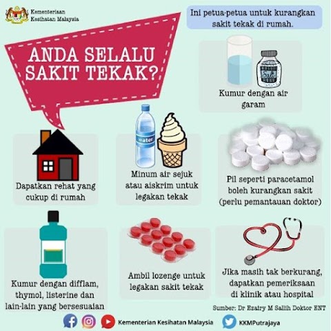 ubat sakit tekak paling mujarab