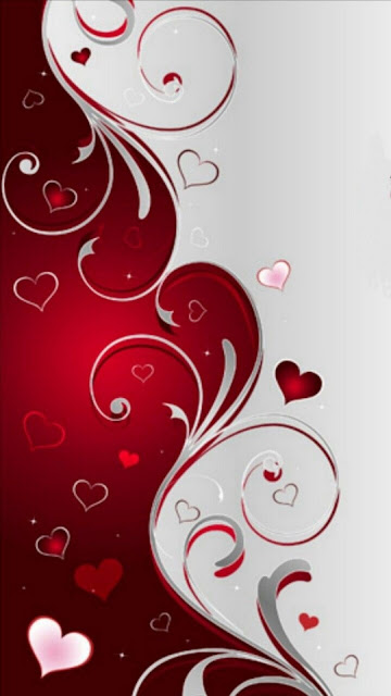 valentine love flower background