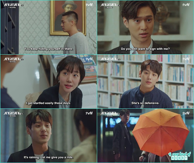 se joo make Jin O come out of the typewriter and made a deal - Chicago Typewriter: Episode 7 