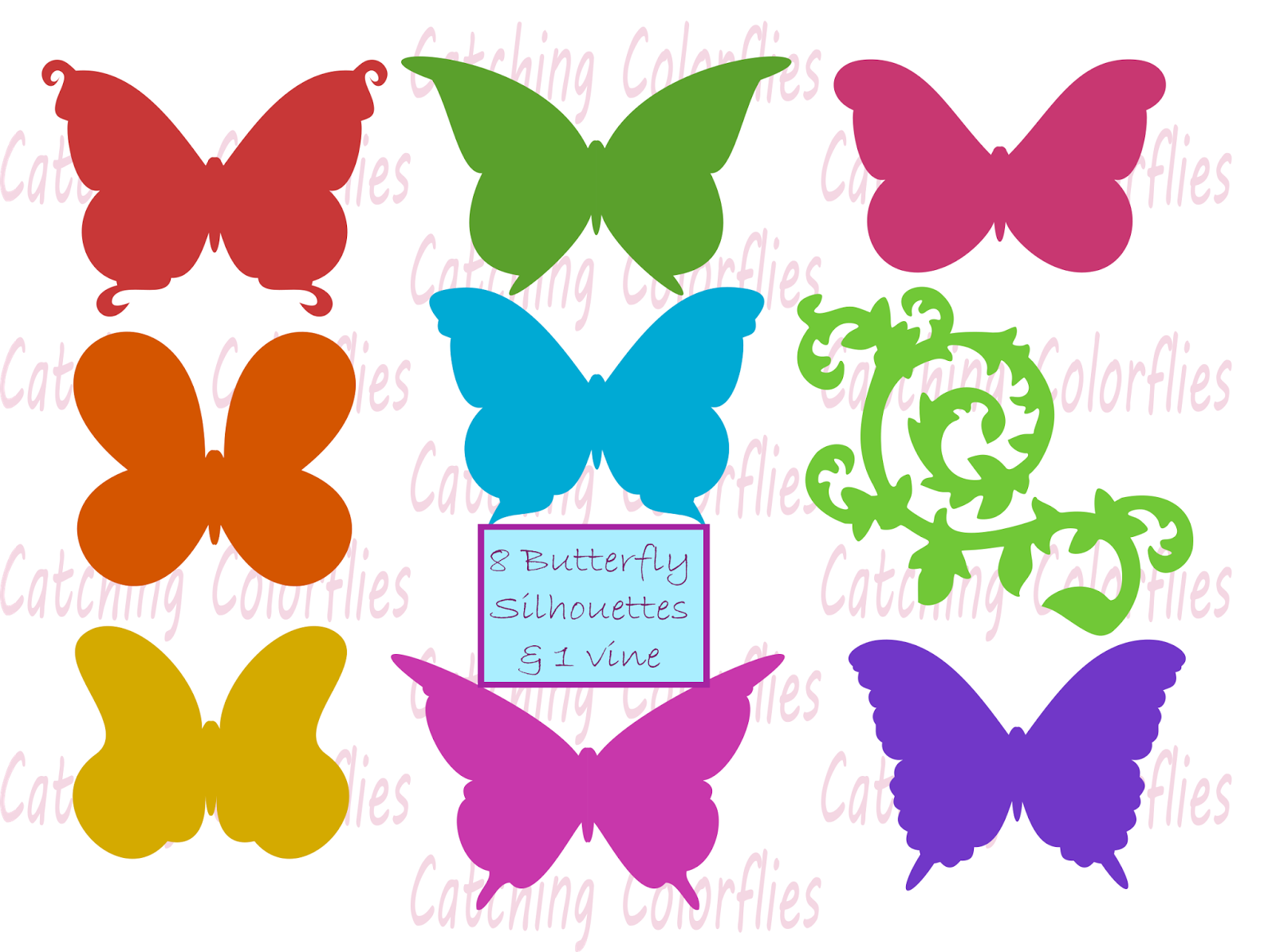 Download Mama's Gone Crafty: Free Butterfly SVG Cutting file for ...