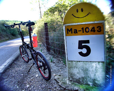 Km 5 de la PMV 1043, carretera Coll de Sa Creu