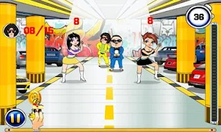 Screenshots of the Gangnam Style Game 2 for Android tablet, phone.