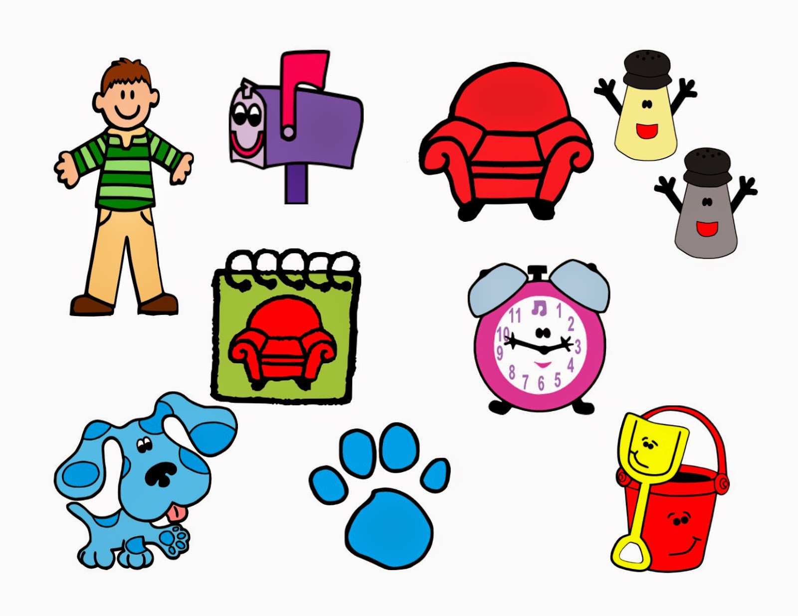 Download Crafting with Meek: Blues Clues SVGs