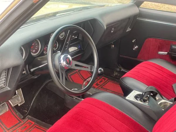 Interior, 1970 Pontiac GTO 455 HO