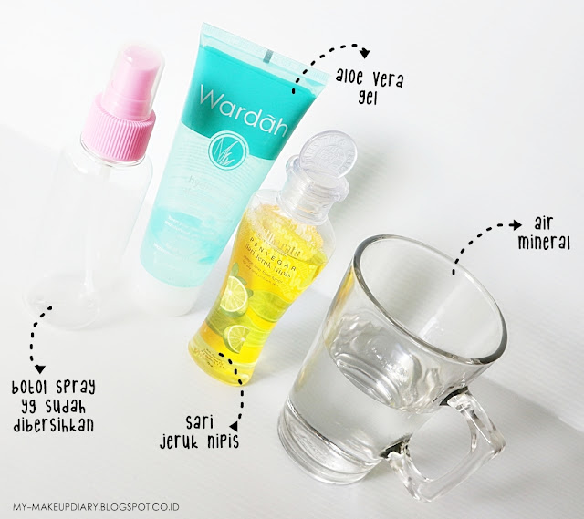 [DIY] Face Mist / Setting Spray Murah Meriah :D