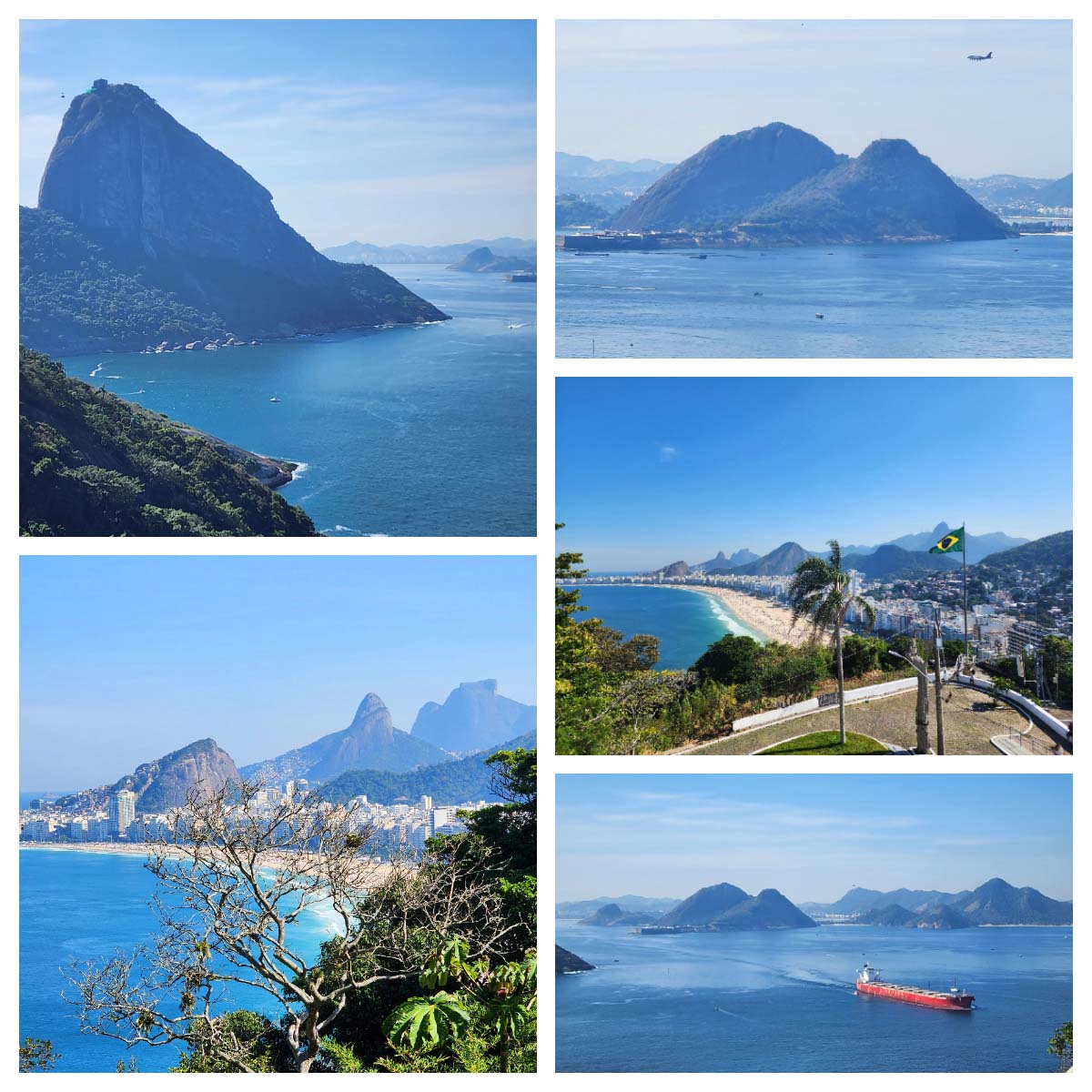 Forte de Copacabana e Forte do Leme no Rio de Janeiro