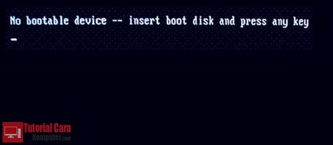Tips Cara Mengatasi Windows yang Tidak Mau Booting - TutorialCaraKomputer.com