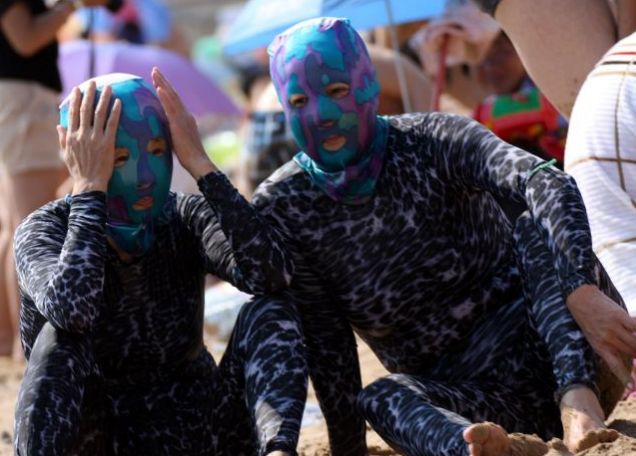 Pakaian Pantai Unik Lagi Trend Di China [ www.BlogApaAja.com ]