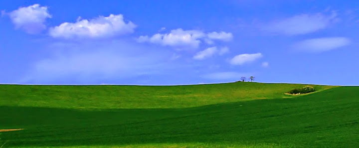 Pętla wokół Tatr, czyli ciąg dalszy pokonywania moich granic możliwości - zielone łąki i błękitne niebo