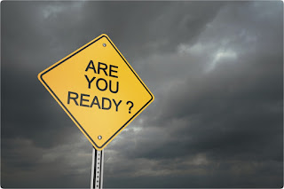 An Are Your Ready Sign