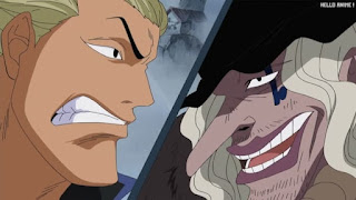 ワンピースアニメ 頂上戦争編 489話 ホンゴウ Hongo ドクQ | ONE PIECE Episode 489