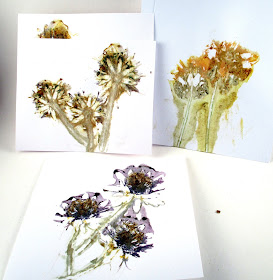 Coreopsis Cone Flower Lavender Flower Press Bigshot for The Funkie Junkie Boutique 