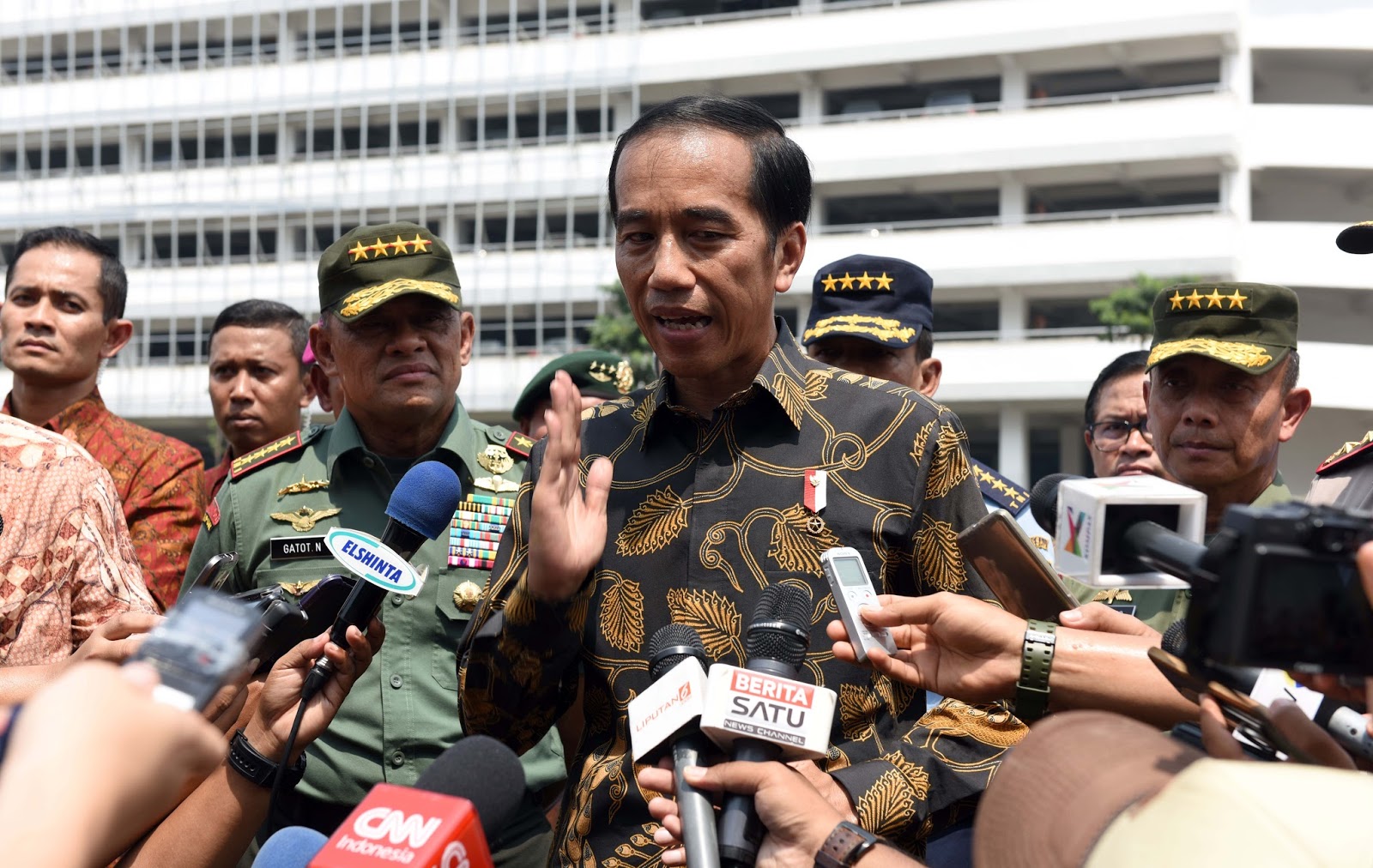 Soal Tokoh Politik Yang Buat Demo Rusuh Ini Kata Presiden Jokowi
