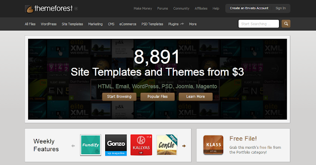 Berjualan di ThemeForest