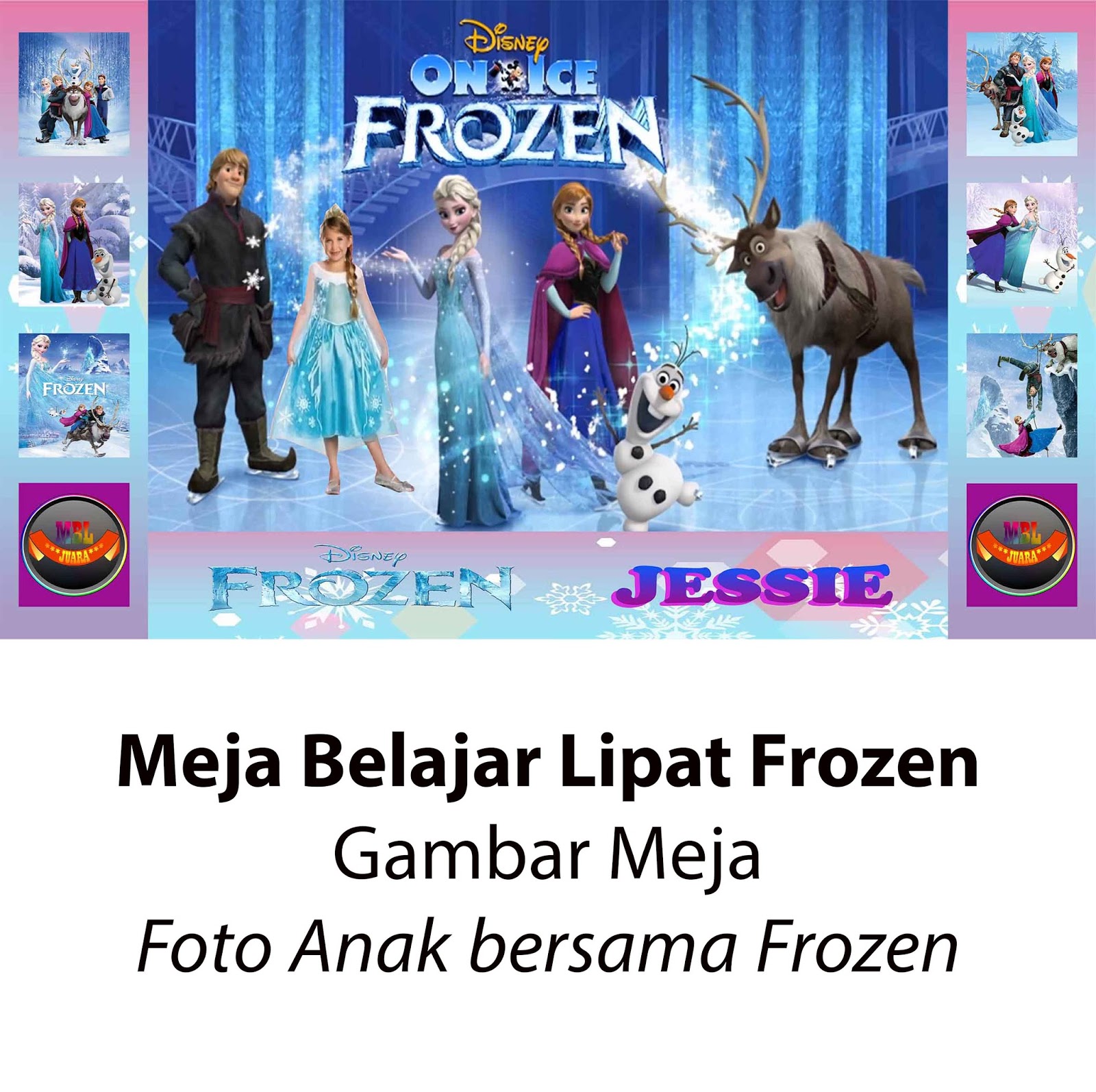 Cara Membuat Meja Belajar Lipat Frozen Meja Belajar 