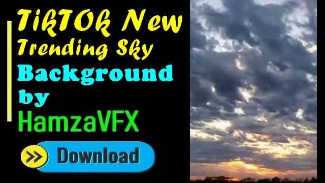√ TikTok Trending Sky video editing background by Hamza vfx