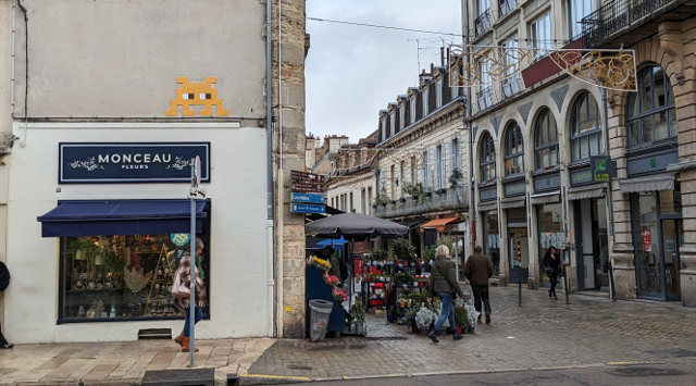 Space Invader à Dijon en 2023