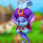 Play Games4King Genie Rat Escape