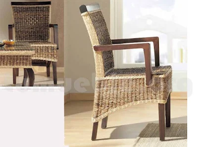 sillon comedor en rattan j977