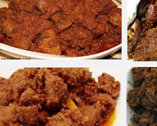 Masakan Rendang Padang 