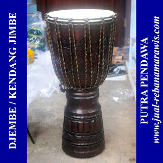 toko Putra pendawa jual 1 set alat Musik Jimbe / djembe player