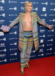 Hayley Kiyoko at 2019 Glaad Media Awards in Beverly Hills