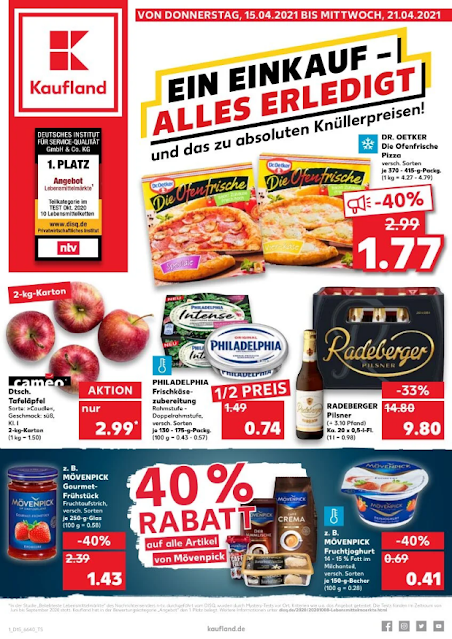 KAUFLAND  Prospekt - Angebote  ab 12.04 / ab 15.04 2021