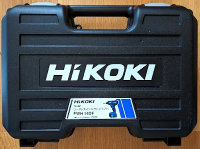 HIKOKIの14.4VコードレスインパクトドライバーFWH14DF(2BG)