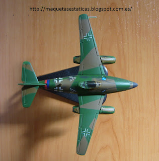 scale model II world war Messerschmitt Me 262 Schwalbe model Italeri 1:100