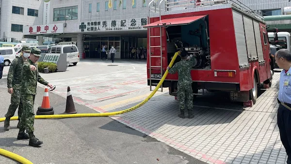 水情嚴峻確保醫療用水無虞 國軍支援彰化醫療院所補水