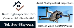 Pensacola Beach FL Condo-Home Inspections, Drone Aerial Photography