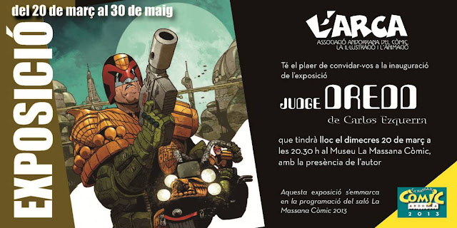 expo Juez Dredd Ezquerra